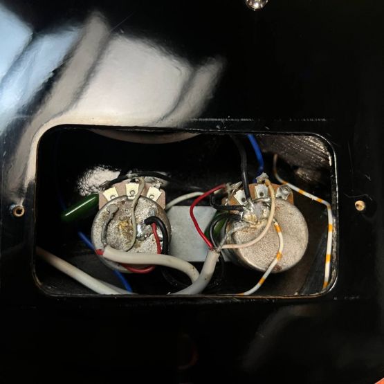 Danelectro Longhorn Bass Black 2000's China бас-гитара
