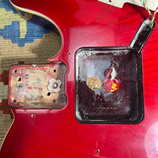 Fender American Deluxe Telecaster Plus V2 Crimson Burst 1998 USA электрогитара