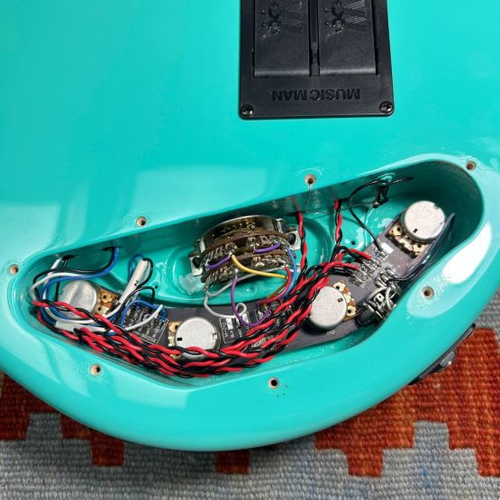 Ernie Ball Music Man StingRay Special HH Cruz Teal 2018 USA бас-гитара
