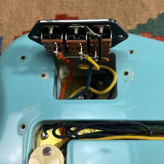 Fender American Original '60s Jaguar Daphne Blue 2021 USA электрогитара