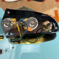 Fender American Original '60s Jaguar Daphne Blue 2021 USA электрогитара