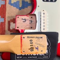 Fender 50th Anniversary Jaguar Candy Apple Red 2012 USA электрогитара