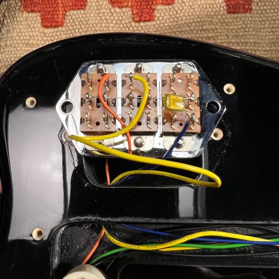 Fender 2021 Collection Traditional II 60s Jaguar Matching Head Black 2021 Japan электрогитара