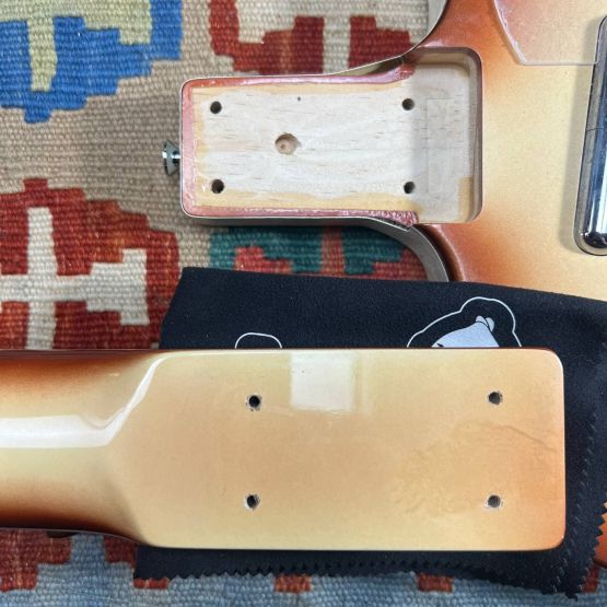 Danelectro Longhorn Bass Copper Burst 2020's Korea бас-гитара