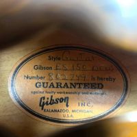 Gibson ES-150DC Walnut 1969 USA электрогитара