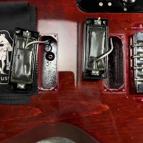 Gibson SB-350 Cherry 1973 USA бас-гитара