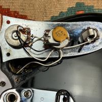 Fender Mustang Black 1978 USA электрогитара