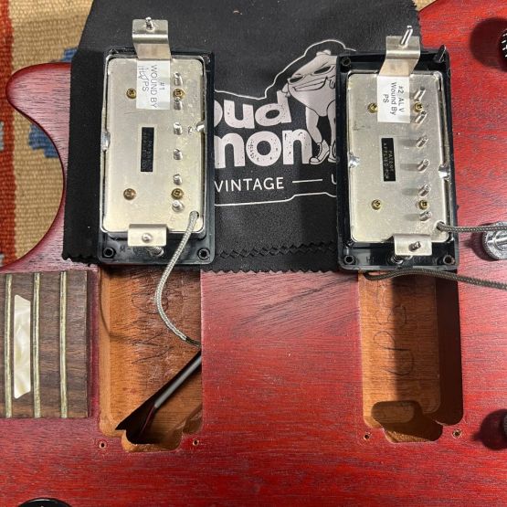Gibson Les Paul Studio Vintage Mahogany Worn Cherry 2006 USA электрогитара