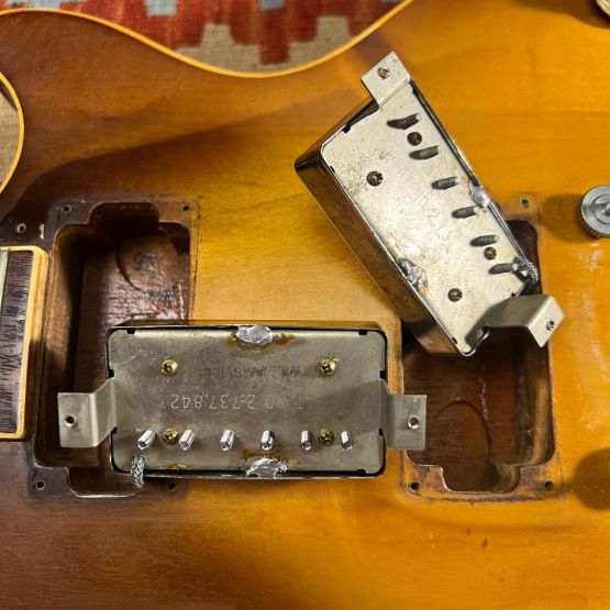 Gibson Les Paul Standard Tobacco Sunburst 1977 USA электрогитара