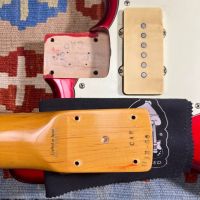 Fender JM66 Jazzmaster Candy Apple Red 1999 Japan электрогитара