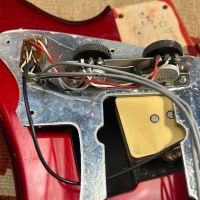 Fender JM66 Jazzmaster Candy Apple Red 1999 Japan электрогитара