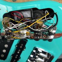 Fender Jino Jazz Bass Sea Foam Green 2020 Japan бас-гитары