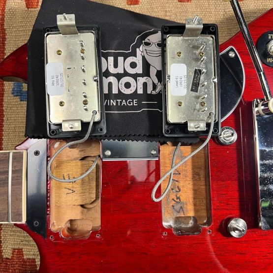 Gibson SG Standard ‘61 Maestro Vibrola Vintage Cherry 2025 USA электрогитара