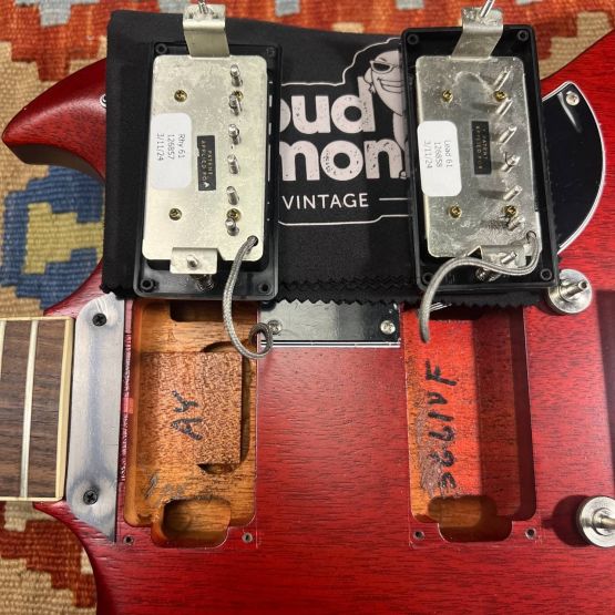 Gibson SG Standard ‘61 Faded Maestro Vibrola Vintage Cherry 2024 USA электрогитара