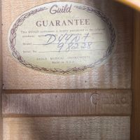 Guild D-44 Natural 1974 USA акустическая гитара