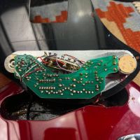 Ernie Ball Music Man StingRay 5 Red Transparent 1996 USA бас-гитара