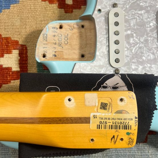 Fender Limited Edition Cory Wong Stratocaster Daphne Blue 2023 USA электрогитра