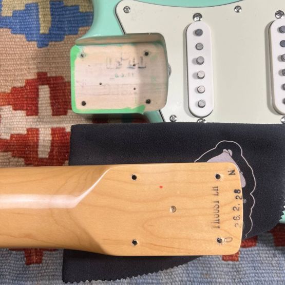 Fender FSR Traditional II '60s Left-Handed Stratocaster Surf Green 2026 Japan электрогитара