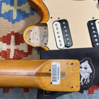 Fender Pawn Shop Super-Sonic Sunfire Orange Flake 2012 Mexico электрогитара