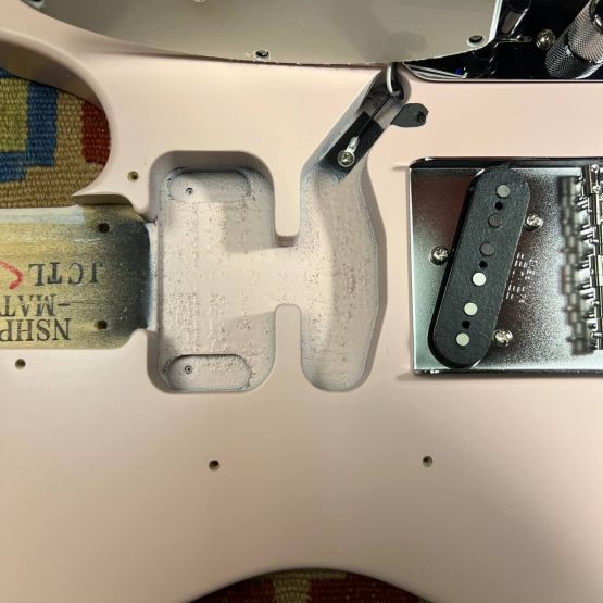 Fender Junior Collection Telecaster Satin Shell Pink 2026 Japan электрогитара