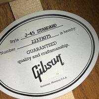 Gibson J-45 Standard Vintage Sunburst 2023 USA электроакустическа гитара