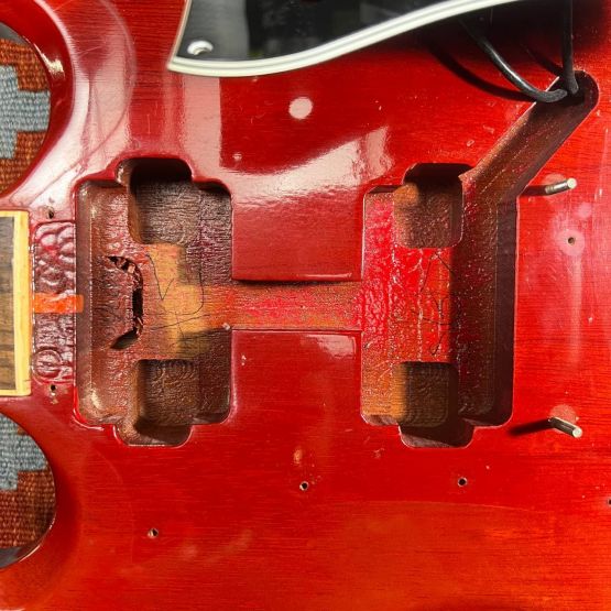 Gibson SG Standard /w Seymour Duncan Pickups Heritage Cherry 2001 USA электрогитара