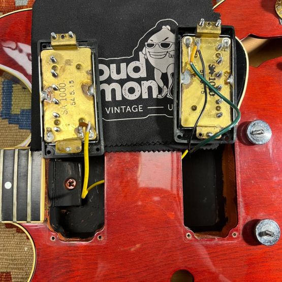 Yamaha SA-1000 Super Axe Perssimon Red 1979 Japan электрогитара