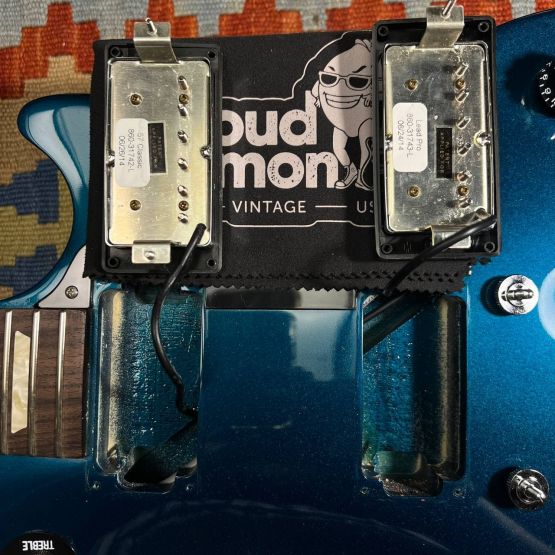 Gibson Les Paul Studio Pro 120th Anniversary Teal Blue Candy 2014 USA электрогитара