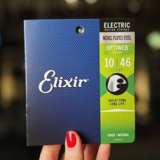 Elixir OPTIWEB 19052 Light 10-46 набор струн для электрогитары