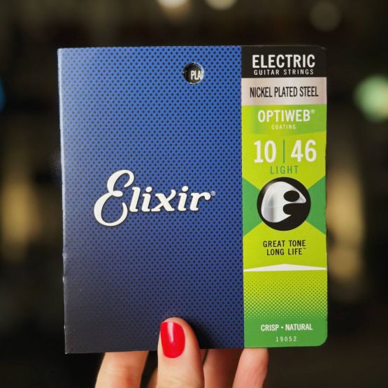 Elixir OPTIWEB 19052 Light 10-46 набор струн для электрогитары
