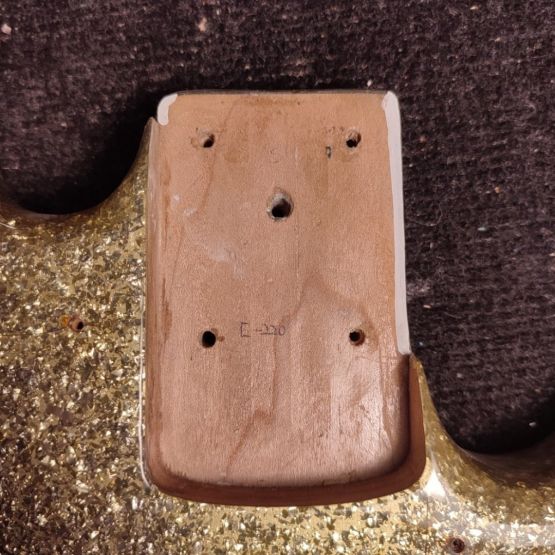 Edwards E-AM-105S Bass Gold Sparkle 1996 Japan бас-гитара