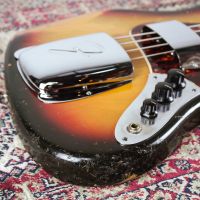 Fender Jazz Bass Sunburst 1972 USA бас-гитара