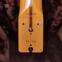 Fender TC72-70 Telecaster Custom Black 2004 Japan электрогитара