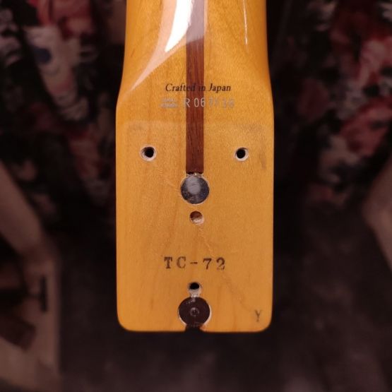 Fender TC72-70 Telecaster Custom Black 2004 Japan электрогитара