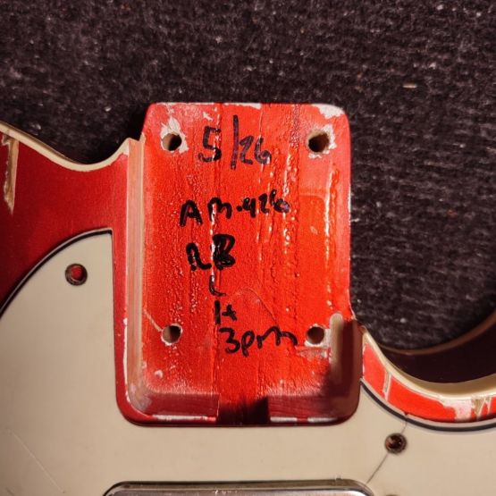 Nashguitars T-63 Candy Apple Red 2013 USA электрогитара