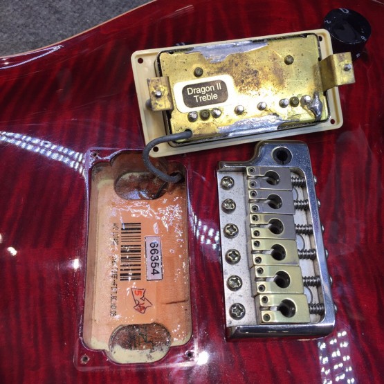 PRS Custom 22 Scarlet Red 2002 USA электрогитара