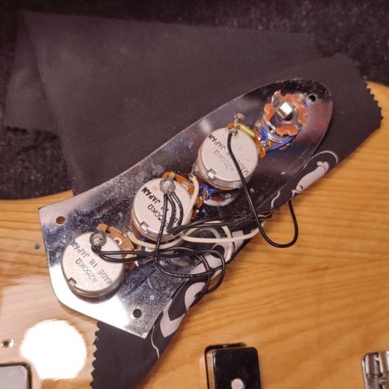 Fender JB75-US Jazz Bass Natural 2008 Japan бас-гитара