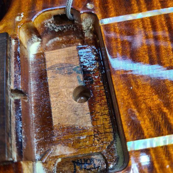 PRS Carlos Santana II Retro Orange Tiger 2005 USA электрогитара