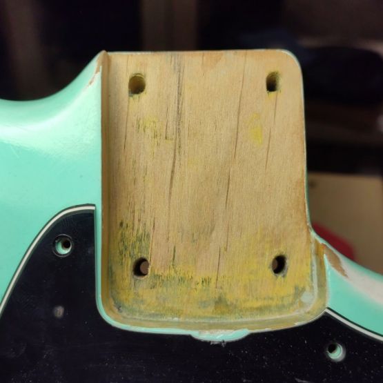 Fender Mustang Surf Green 1966 USA электрогитра