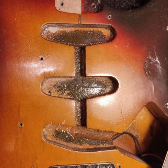 Fender Stratocaster Sunburst 1959 USA электрогитара