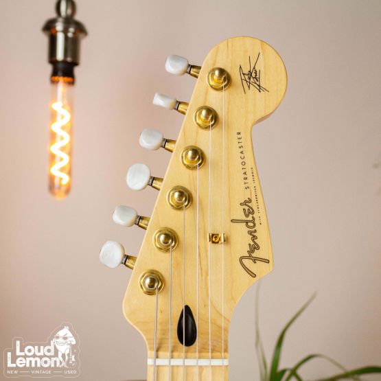 Fender Stratocaster Richie Kotzen See Thru White 2006 Japan электрогитара