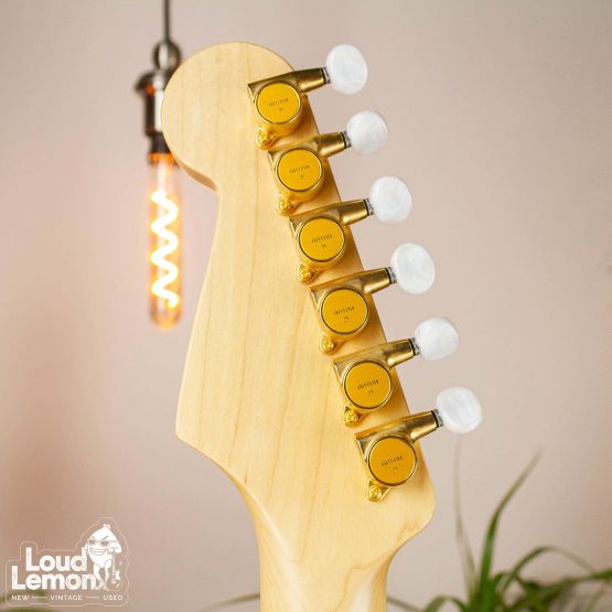Fender Stratocaster Richie Kotzen See Thru White 2006 Japan электрогитара