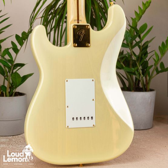 Fender Stratocaster Richie Kotzen See Thru White 2006 Japan электрогитара
