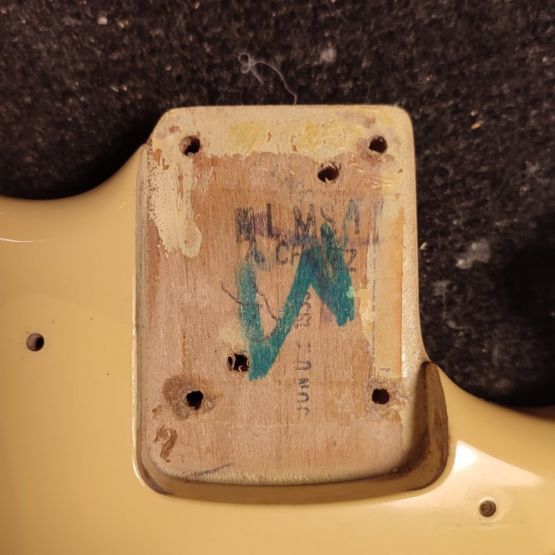 Fender Yngwie Malmsteen Stratocaster Vintage White 1993 USA электрогитара