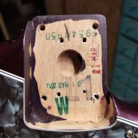Fender Standard Stratocaster HSS Midnight Wine 2012 Mexico электрогитара