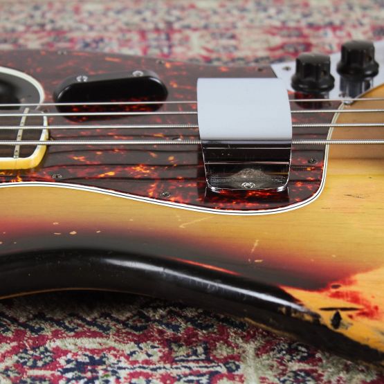 Fender Jazz Bass Sunburst 1972 USA бас-гитара
