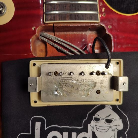 Orville LPS-80F Les Paul Standard Cherry Sunburst 1993 Japan электрогитара