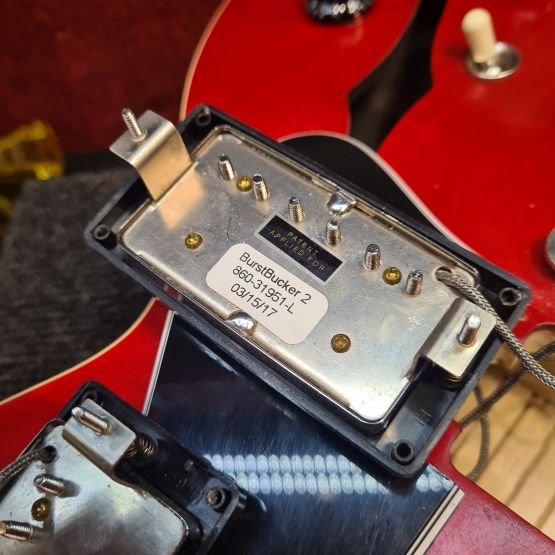 Gibson ES-335 Cherry 2017 USA электрогитара