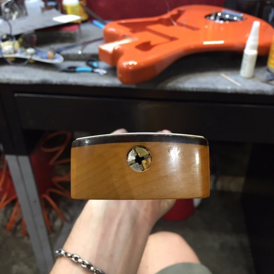 Fender '66 Jazzmaster Custom Order Orange MIJ 1994 Japan электрогитара