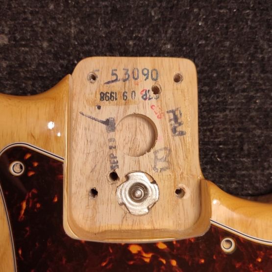 Fender American Standard Stratocaster Natural 1998 USA электрогитара